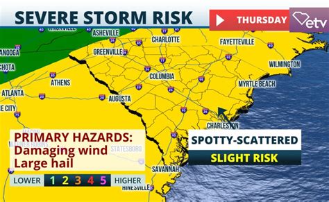 Severe Storms Possible Across Parts Of The State Wednesday Thursday