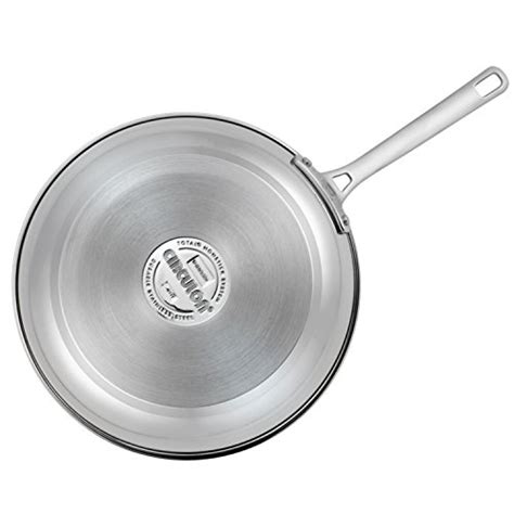 Circulon 77887 Genesis Deep Stainless Steel Nonstick Frying Pan Fry