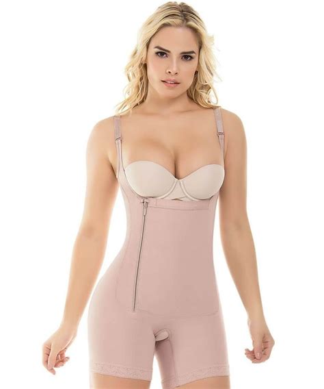 Women Open Bust Slimmer Shapewear Bodysuit Tummy Control Lifter Body