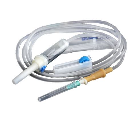 PVC I V Infusion Set Vented Premium For Hospital Grade Medical Grade