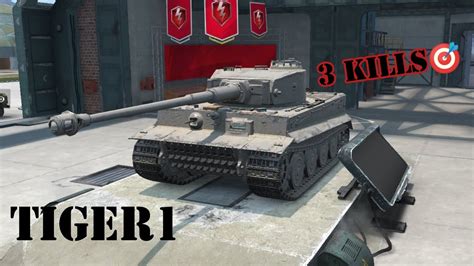 Wot Blitz Tiger 1 Youtube