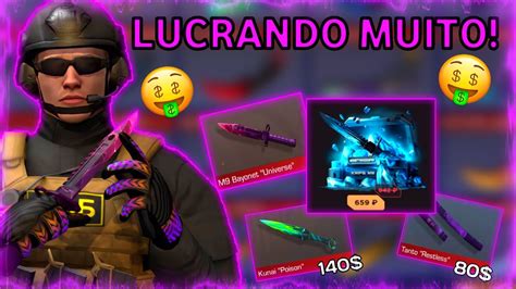 Standoff Ganhei Muitas Skins De Faca Open Case Ganhei Skins De