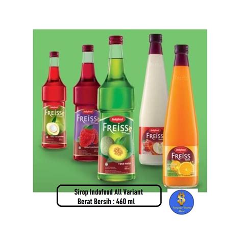 Jual Sirup Indofood Freiss 460ml All Variant Indofood Sirup Freiss All