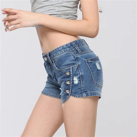 Summer Denim Ripped Shorts2017 Summer Hot Korean Denim Shorts Patch