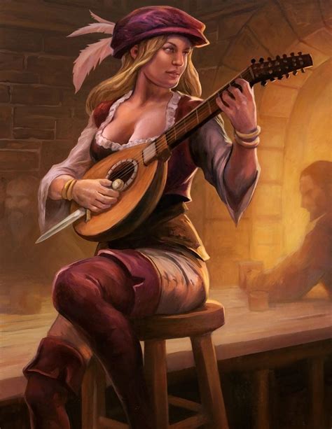 F Bard Lute Hat Dagger Tavern Urban Farmland Sneak Attack By