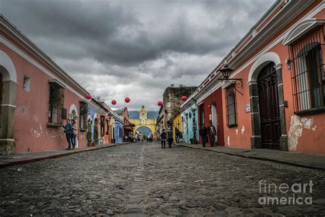 Street Of Antigua Guatemala Photograph By Totto Ponce Pixels