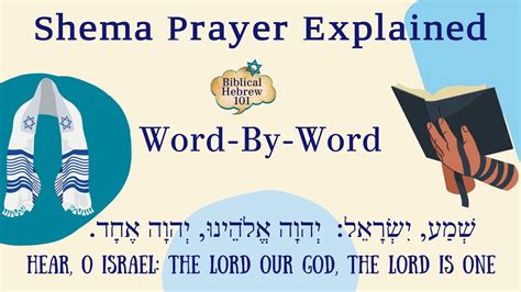 learn  shema prayer  hebrew shema israel biblical hebrew lesson