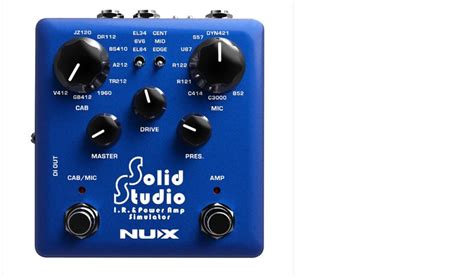 NUX NSS-5 SOLID STUDIO POWER AMP SIMULATOR – Guitar Shop Nepal