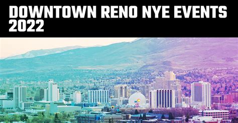 Downtown Reno NYE Events 2022