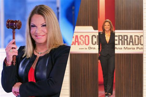 La Mujer Que Le Arruinó La Vida A La Doctora Polo De Caso Cerrado El