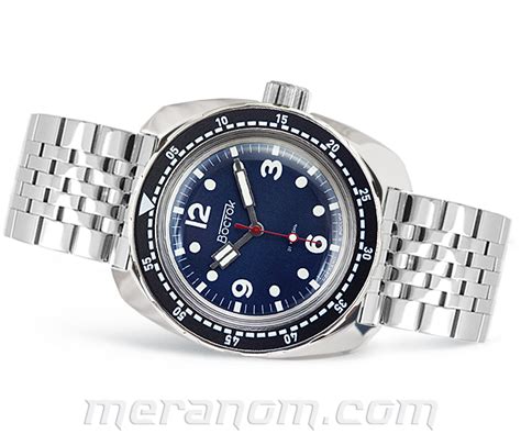 Vostok Watch Amphibian Classic 71068a To Buy Photo Specifications