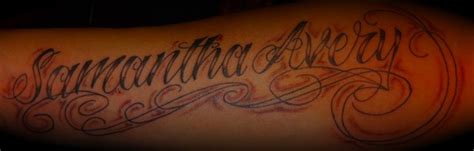 The Name Samantha Tattoo