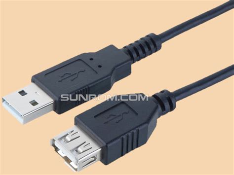 Usb Extension Cable A Male To A Female 18 Meters Copper Wires 6587 Sunrom Electronics