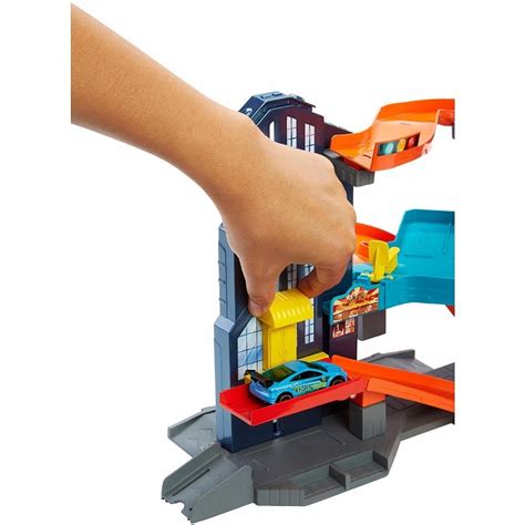 HOT WHEELS Tor GARAŻ DUZY Winda PARKING Poziomy oficjalne archiwum Allegro