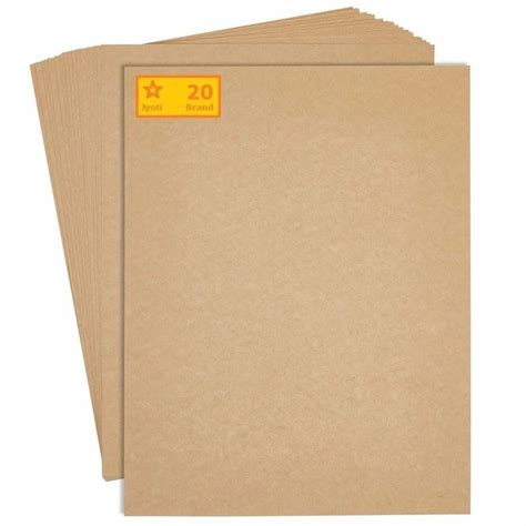 Brown 20 Ounce Hard Board Paper For Packaging At Rs 200 Kg In Surat