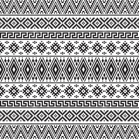 Ethnic Tribal Pattern Vector Png Images Geometric Ethnic Pattern
