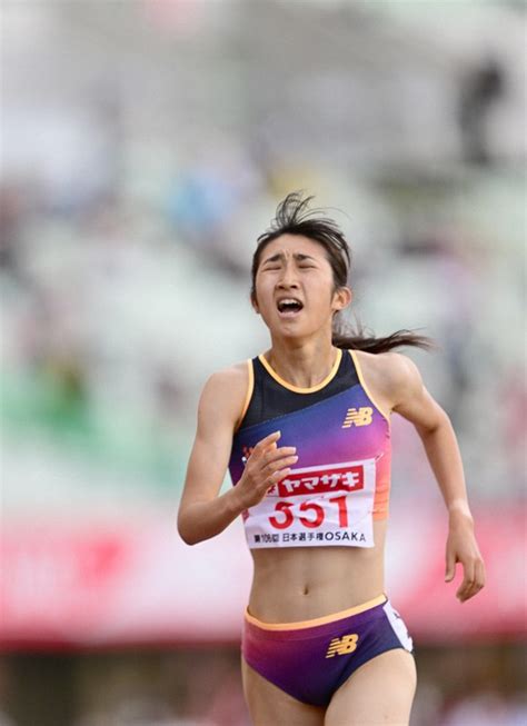 女子5000m田中希実が優勝 1500mと2冠 陸上日本選手権 毎日新聞