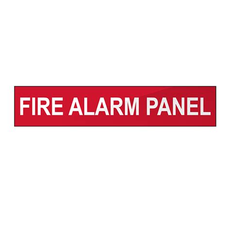 Fire Alarm Panel Location Sign Essential Safety Solutions