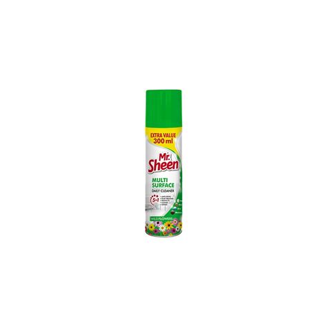 Mr Sheen Multi Surface Daily Cleaner Extra Value 300ml Wild Flowers Geewiz