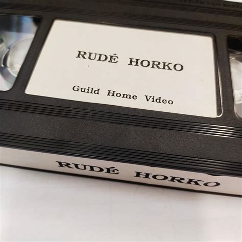 RUDÉ HORKO VHS Schwarzenegger 1988 1994 Aukro