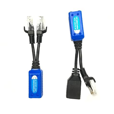 Poe Adapter Cable Connectors Passive Splitter Comb Grandado