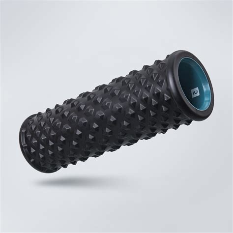 Deep Massage Foam Roller Black Blue