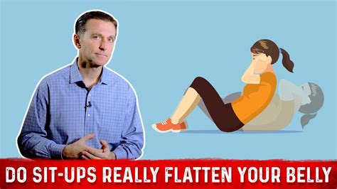 Do Sit Ups Really Flatten Your Belly Dr Berg Youtube