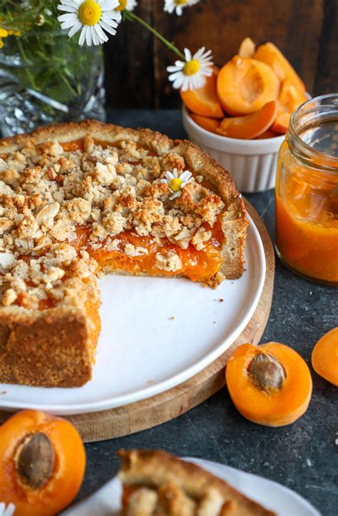 Abrikozen Kruimelvlaai Glutenvrij En Vegan Marike Bol