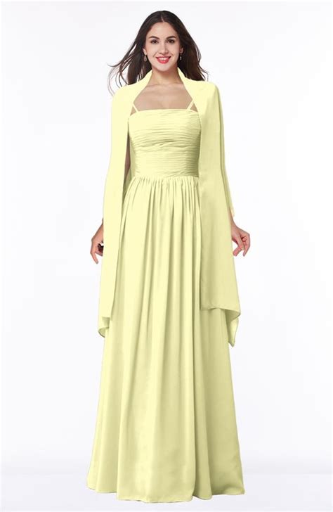 ColsBM Elyse Wax Yellow Bridesmaid Dresses ColorsBridesmaid