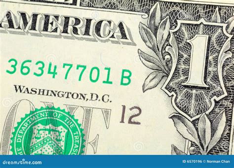 One Dollar Bill Closeup Stock Photo Image Of Banking