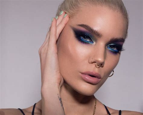 Todays Look Cool Lindas Sminkblogg Linda Hallberg See The Northern Lights Eye Makeup