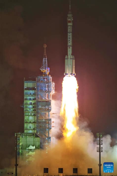 China Launches Shenzhou 18 Manned Spaceship People S Daily Online