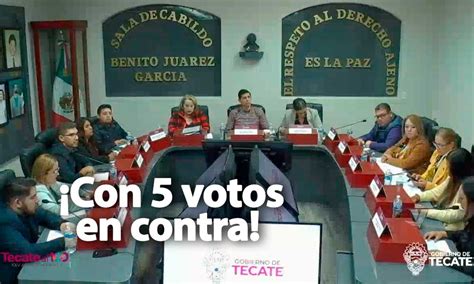 Aprueban Ley De Ingresos 2025 De Tecate Con Cobro De Derecho Por