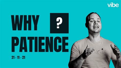 Why Patience Darryl Bain 21 11 21 Vibe Armagh YouTube