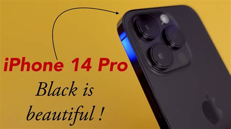 Iphone 14 Pro Space Black Is Beautiful Unboxing Youtube