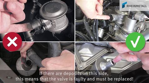 Checking The Secondary Air Valve Quickly And Easily YouTube