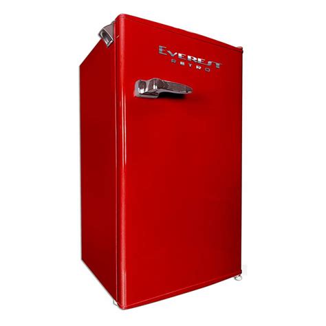 Everest Et Pr125re 36 Cu Ft Single Door Personal Refrigerator