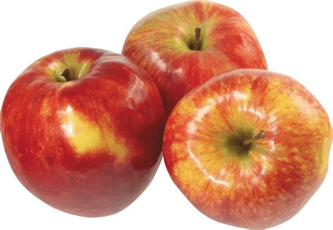 Tres Manzanas Rojas PNG Transparente StickPNG