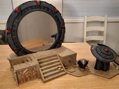 Kristians Stargate Project Interactive 3d Printed Stargate With