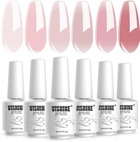 Amazon Vishine Ml No Wipe Top Coat Base Coat Soak Off Uv Led