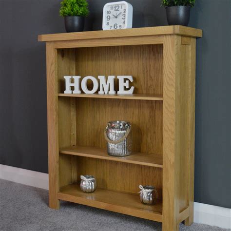 oaksby oak small bookcase oak direct