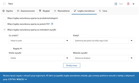 Flexible Checkout Fields WooCommerce Dokumentacja