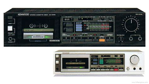 Kenwood Kx R Manual Stereo Cassette Deck Hifi Engine