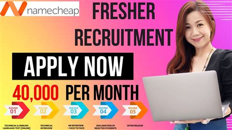 Namecheap Off Campus Freshers Recruitment Drive YouTube