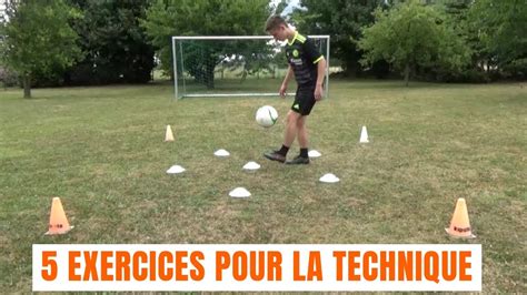 Exercices Pour Am Liorer Sa Technique Au Foot Youtube