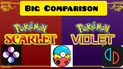 Pokemon Violet And Scarlet Skyline Edge Vs Egg Ns Vs Yuzu Emulator