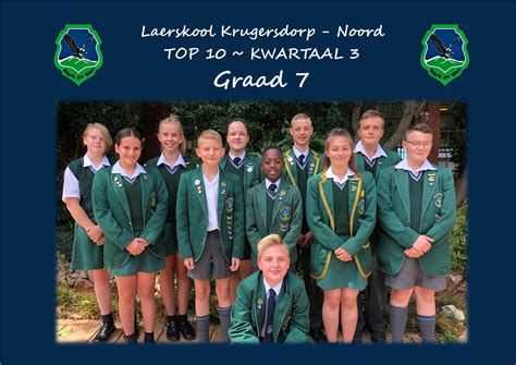 Top 10 Graad Laerskool Krugersdorp Noord Noordskool