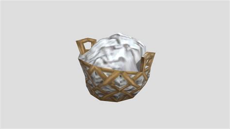 Game Cube Luigis Mansion Laundry Basket 3d Model By