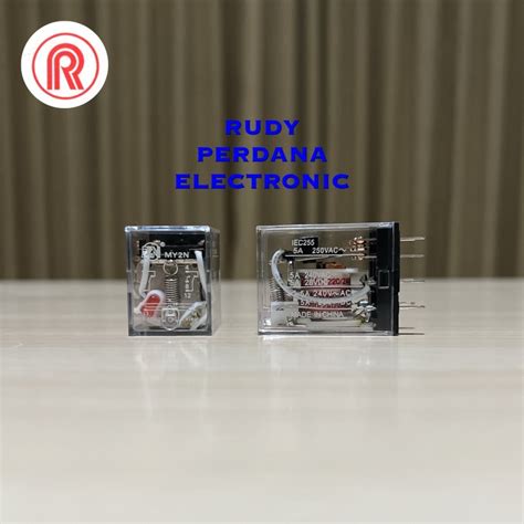 Jual Relay My N P Pin Kaki Vac Ac V Volt Shopee Indonesia