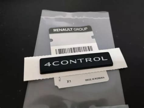 MONOGRAMME RENAULT MEGANE IV Et TALISMAN KADJAR 4 CONTROL ORIGINAL LOGO